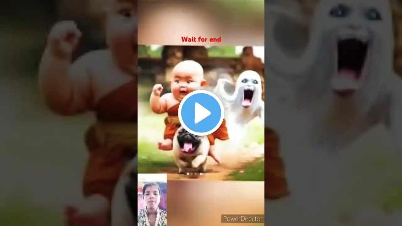 So cute little monk Cutest moments of world #cutest monk #Shortfeet