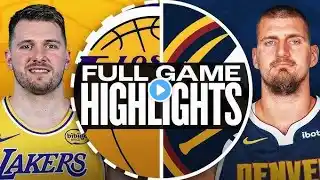 Los Angeles Lakers vs Denver Nuggets Full Game Highlights | NBA Season 2024-25 | The Pressure