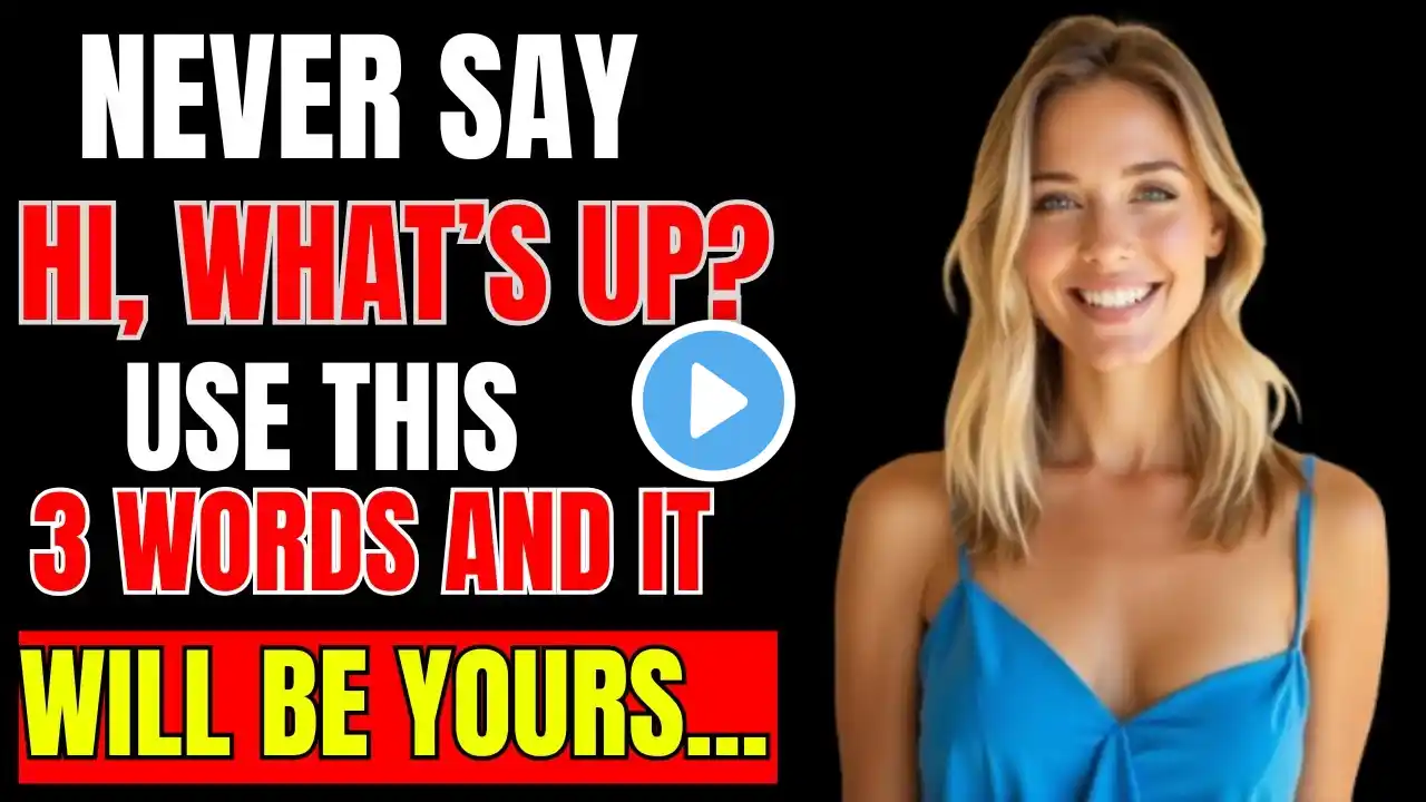 JUST Say These 3 Words and You Will ATTRACT All the Women You Want | Stoicism