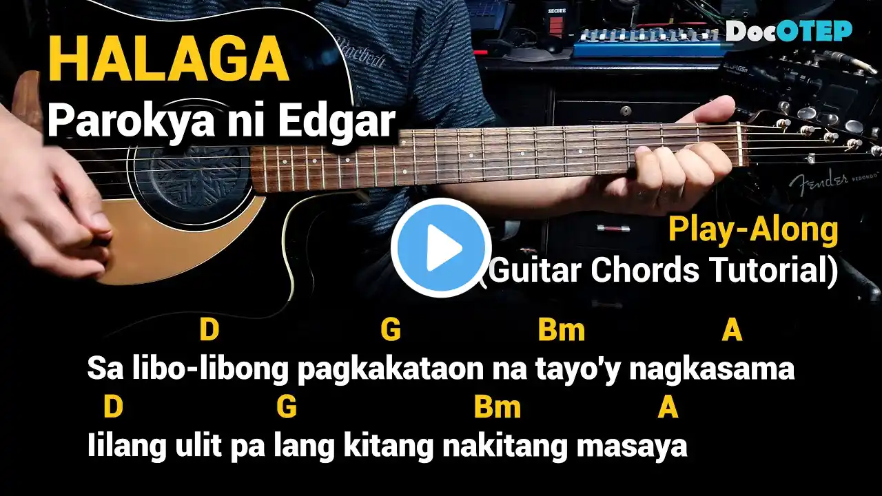 HALAGA - Parokya ni Edgar (Guitar Chords Tutorial with Lyrics Play-Along)