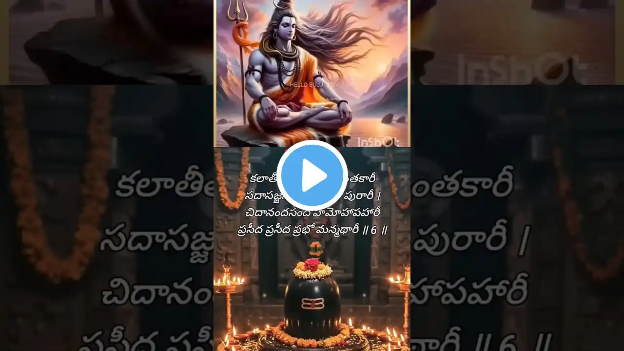 Most Powerful Mantra Rudrashtkam #rudramantra #shiv #mahadev #trending #ytshort #shorts #rudrastkam