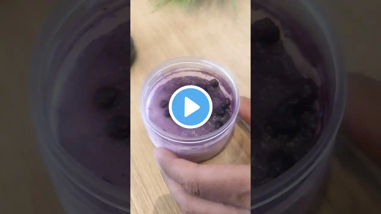 Blueberry cheesecake jar #cheesecake #desserts #blueberrycheesecake #shotrs