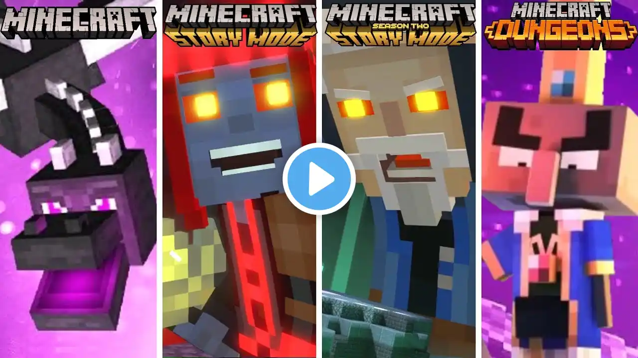 Evolution of Final Bosses & Endings in Minecraft Games (2009-2020)
