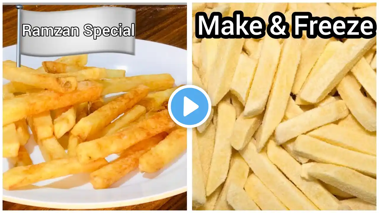 Crispy & Perfect Fries Every Time! 🍟 Secret Tips Revealed! Ramzan Special \  Kitchen Virsa