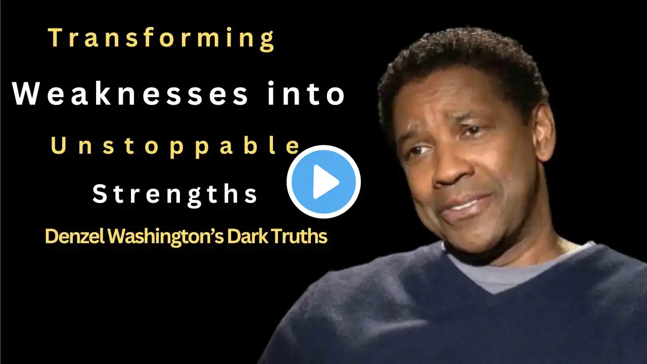 Transforming Weaknesses into Unstoppable Strengths | Denzel Washington's Motivational Speech