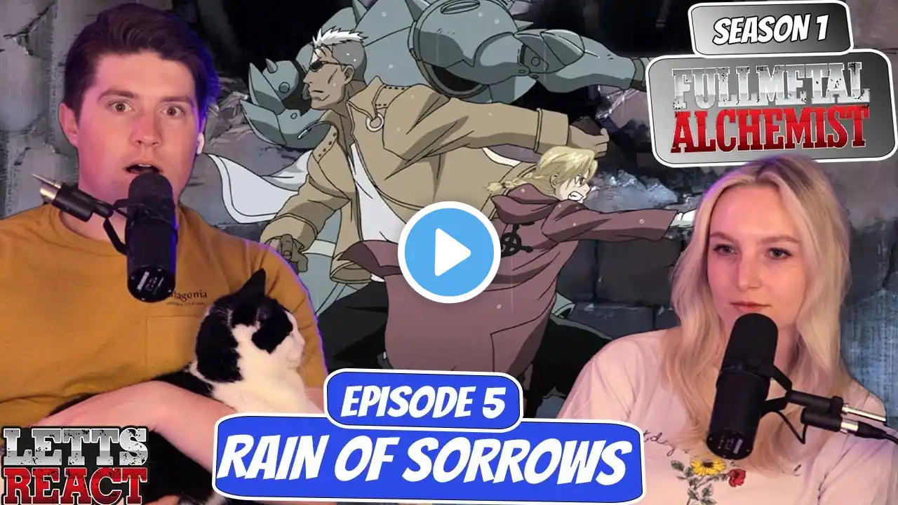 AN ISHVALAN SURVIVOR?! | Full Metal Alchemist: Brotherhood Fiancé Reaction | Ep 5 "Rain of Sorrows"