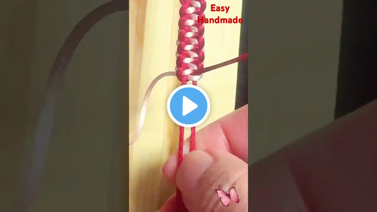 Easy DIY Bracelet Making #braceletmaking #macrametutorial #threadbracelet #macramecreation #bracelet