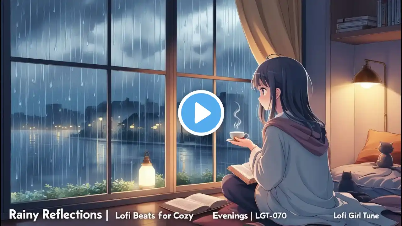 🌧️ Rainy Reflections | Lofi Beats for Cozy Evenings | LGT-070 🎶