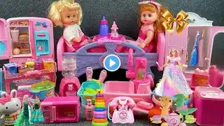 9 Minutes Satisfying with Unboxing Wardrobe Toys,Refrigerator Play Set Review Toys | ASMR