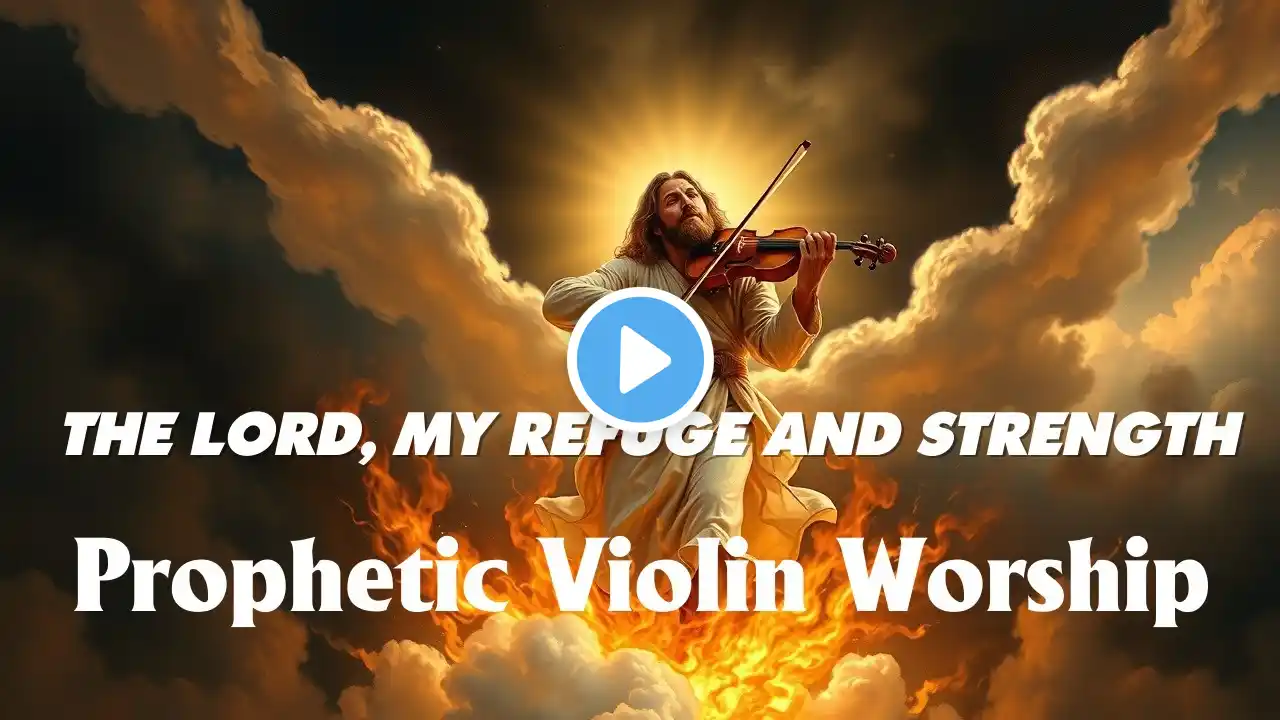 Prophetic Violin Worship | THE LORD, MY REFUGE AND STRENGTH | Background Prayer