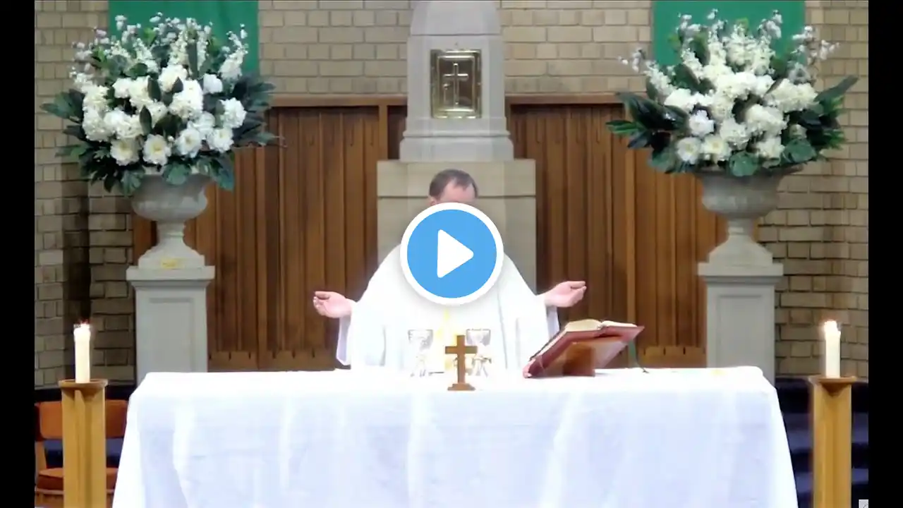 Mass on Sunday 10th November 2024 - Thirty Second Sunday in Ordinary Time Year B