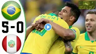 #CopaAmerica #football#Brazil vs Peru 5-0 - All Goals & Highlights 22/06/2019