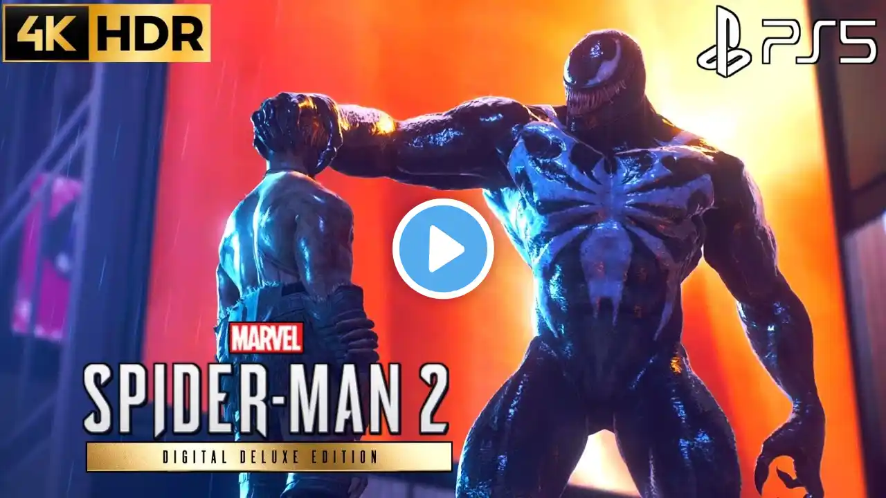 Venom Killed Kraven Spider Man 2 Venom Killed Kraven The Hunter Scenes | Spider Man 2 Cutscenes 4K