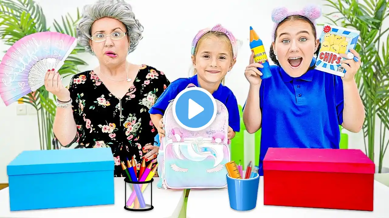 Ruby and Bonnie Back To School Supplies Challenge