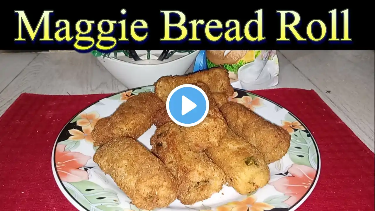 5 Minutes Evening Snacks Recipe | Crispy &Tasty Bread Snacks|Maggi Puff Recipe|Maggi Recipe |