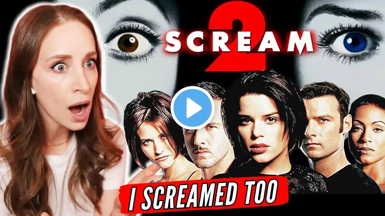 First Time Watching SCREAM 2 Reaction... I SCREAMED TOO