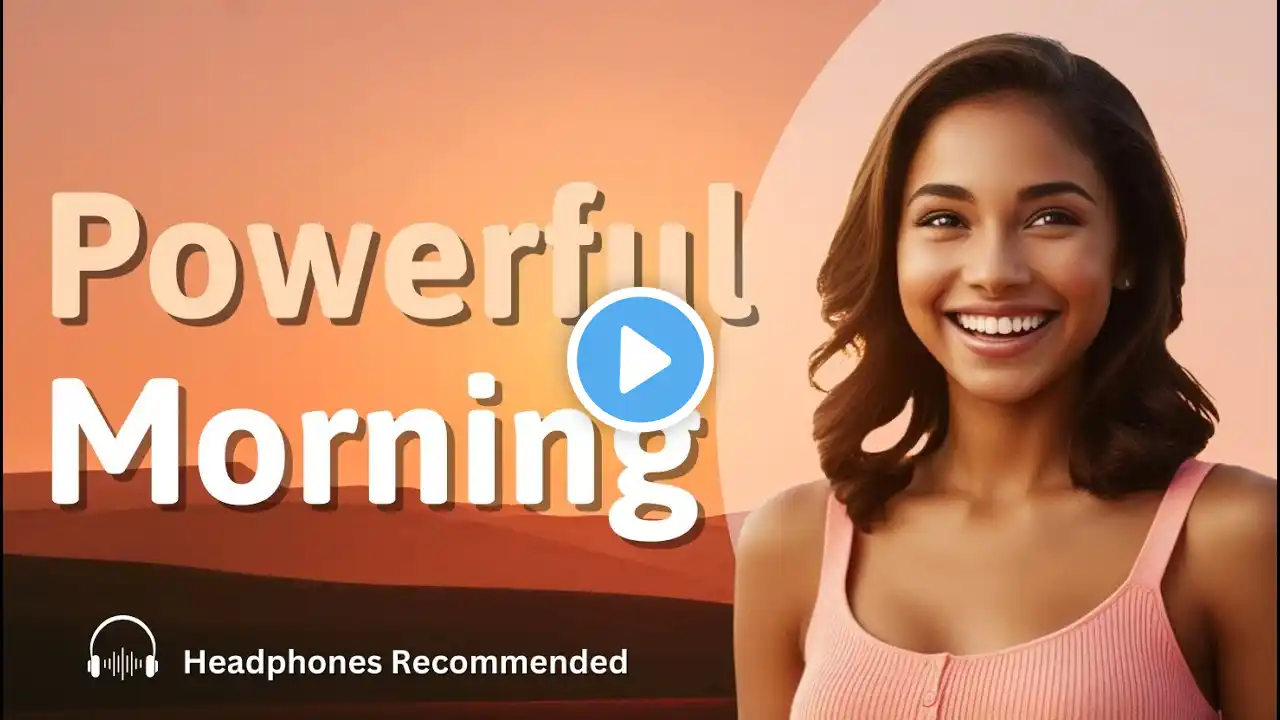 🚀 10-Minute Morning Power Boost: Affirmations for Success, Confidence & Abundance! ☀️💪✨