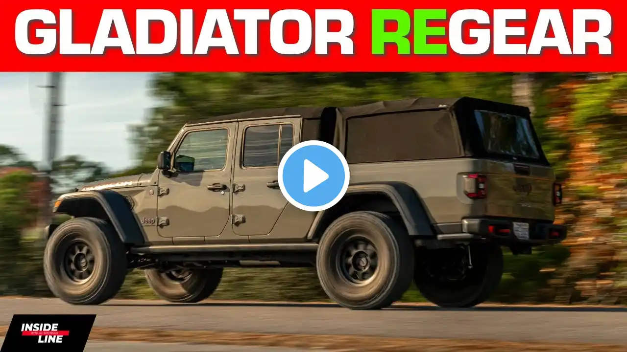 Best Gear Ratio For Larger Tires (Jeep Gladiator & Wrangler JL) | Inside Line