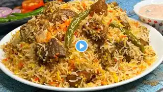 Bawarchi Style Muradabadi Yakhni Biryani ❤️ | Most Fragrant Muradabadi Dum Biryani ❤️