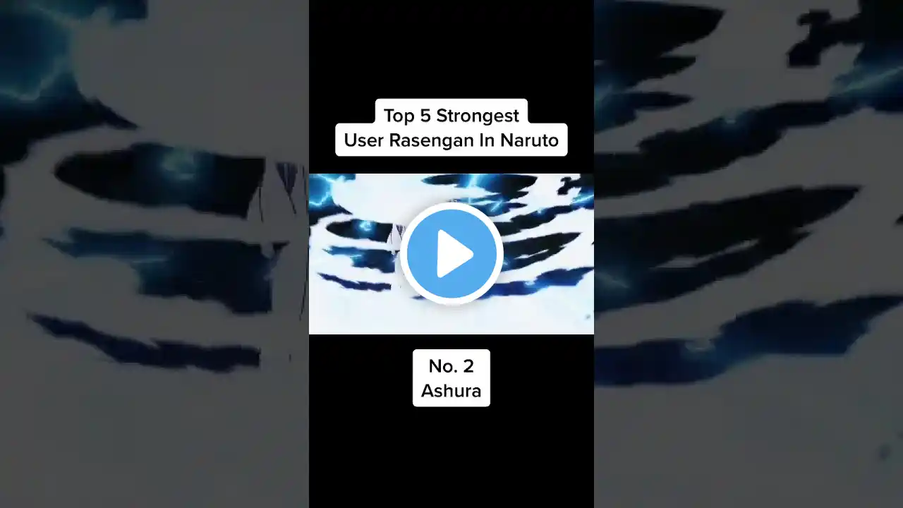 Top 5 Strongest User Rasengan In Naruto No.2 Ashura #shorts #naruto #boruto #kakashi #anime #ytshort