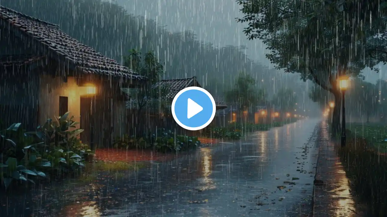 Sounds of Rain & Thunder for Deep Sleep – Relax Your Mind & Sleep Peacefully Tonight