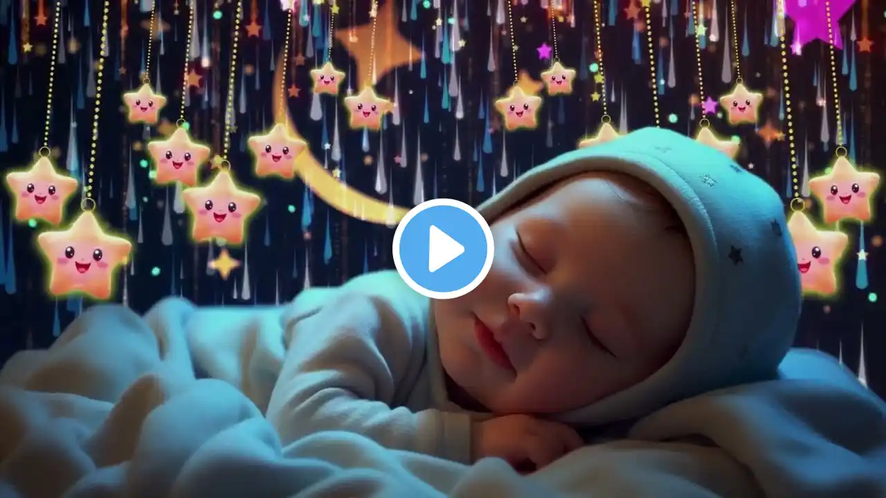 Sleep Instantly in 3 Minutes 💤 Mozart & Brahms Lullaby | Baby Sleep Music