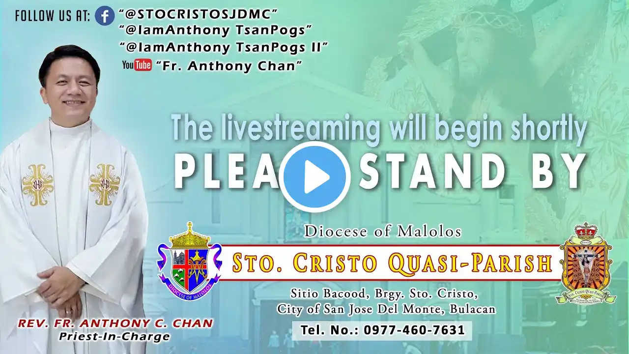 LIVE: Banal na Misa, Ika-15 Linggo sa Karaniwang Panahon (6:00NG)-Rdo. P. Anthony C. Chan