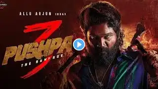 Pushpa 3 official Trailer | Allu Arjun & Tripti Dimri