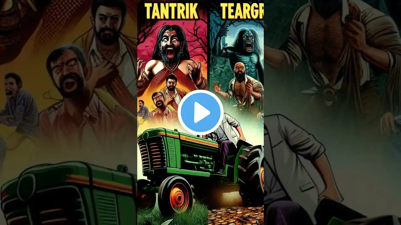 भूतिया ट्रैक्टर 1291 | tractor wala bhoot | chudail ki kahaniya | tractor wala cartoon #tractorvideo