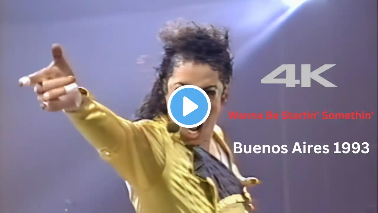 Michael Jackson - Wbss | Live in Buenos Aires, 1993 (No Ai Version)