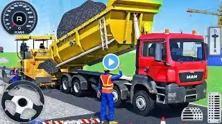 JCB Highway Road Construction 3D - City Excavator Simulator Android Gameplay