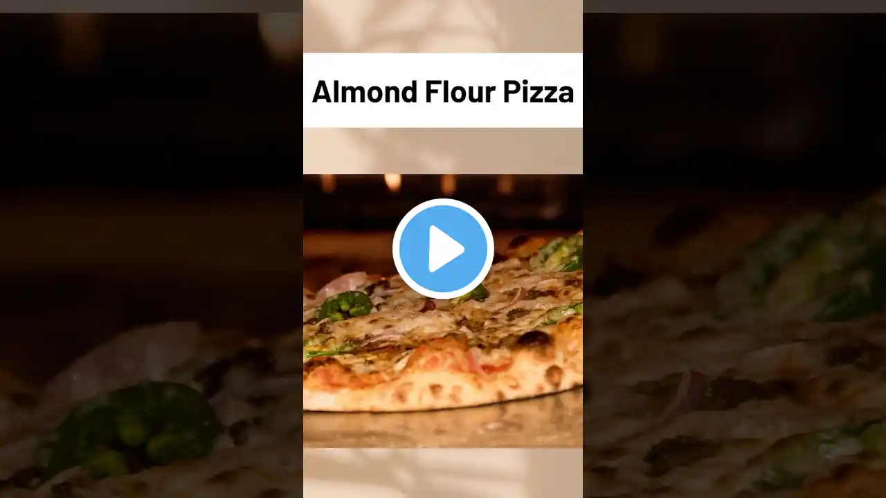 Almond Flour Pizza - High Protein Keto Recipes