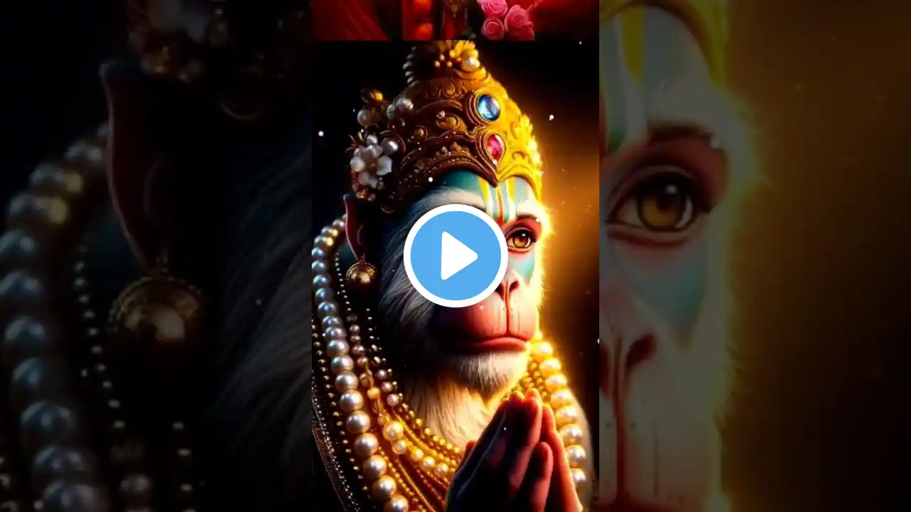 Hanuman chalisa 🚩🙏 #hanuman #hanumanji #hanumanchalisa #shorts #shortsvideo #balaji #bajrangbali