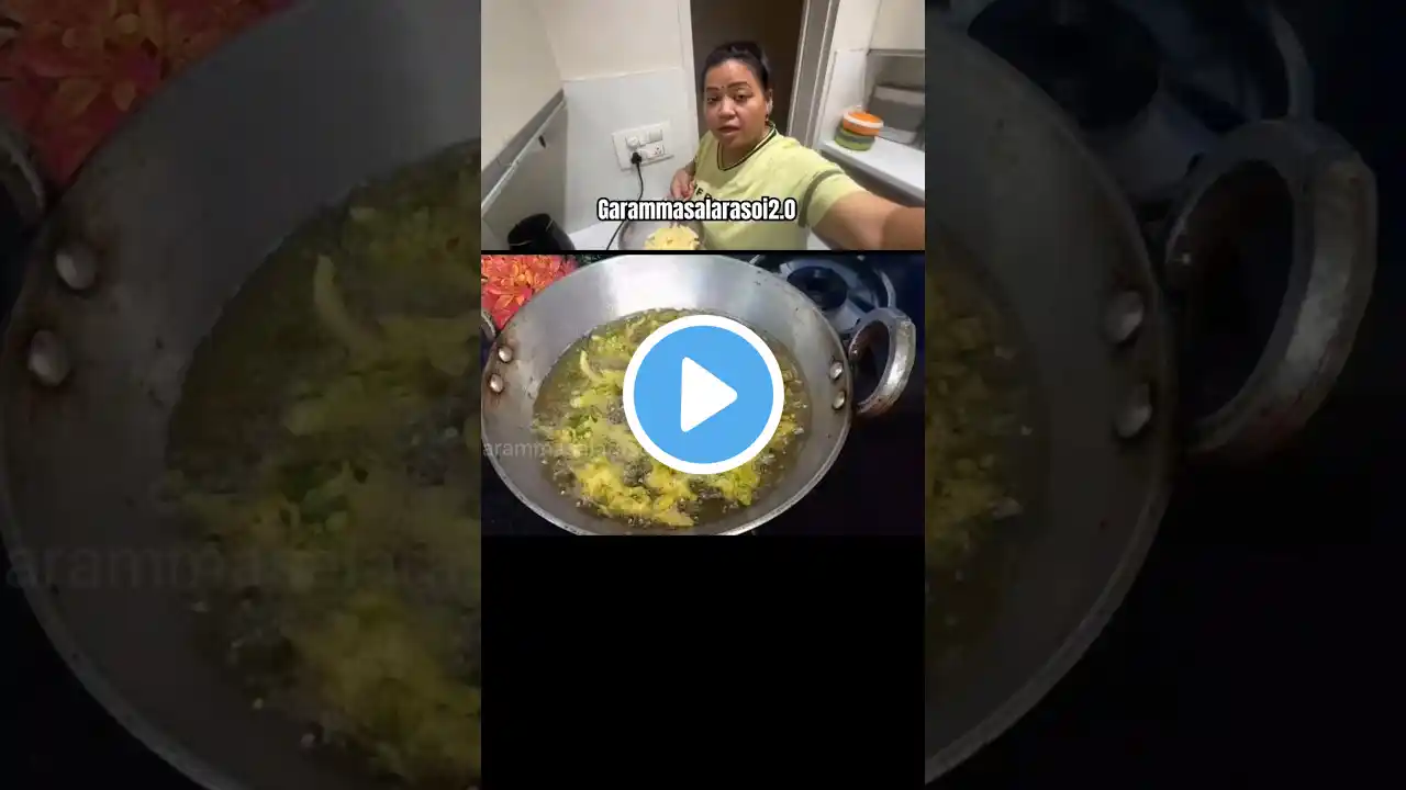 Bharti Singh's Style Making Palak Pakode | #shorts #viralvideo #trending #youtubeshorts