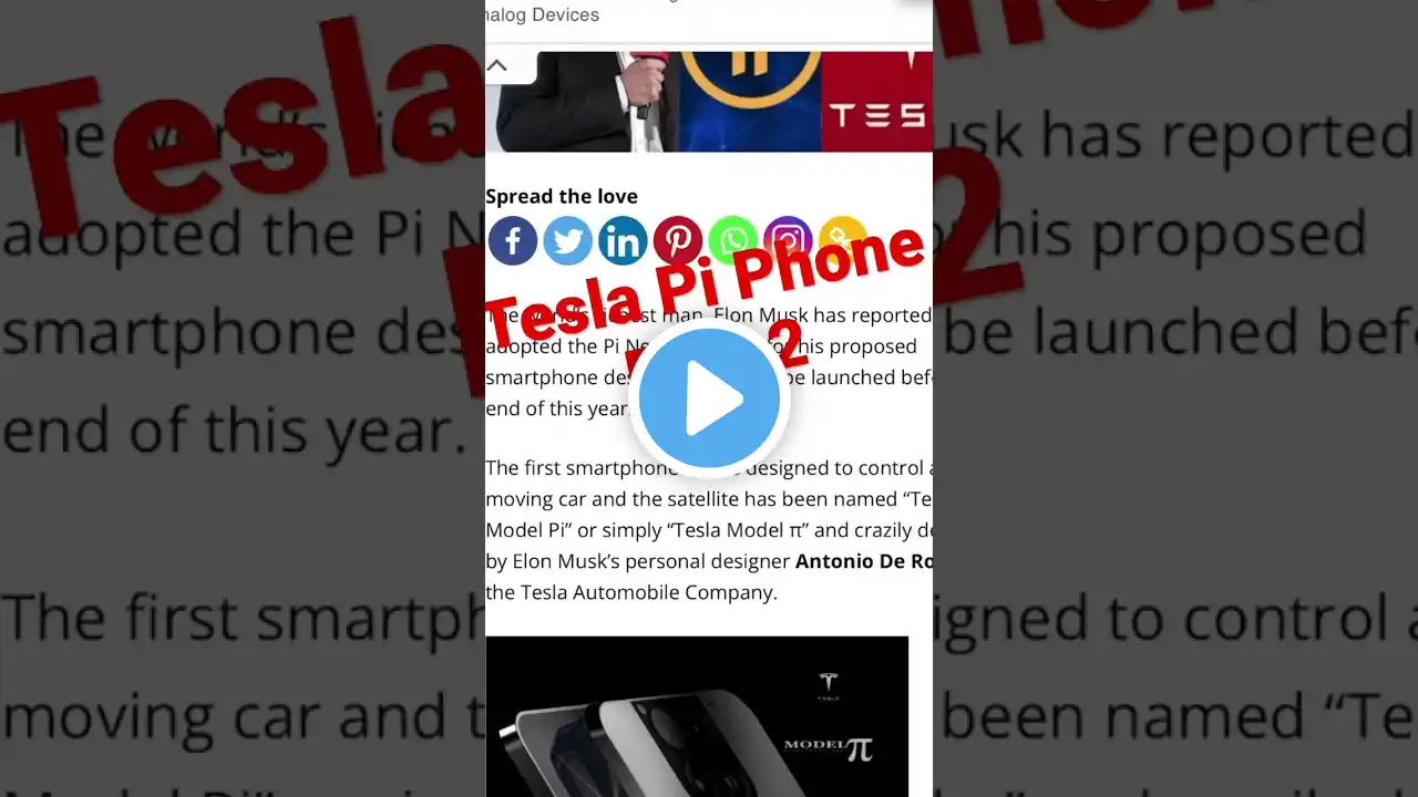 Tesla pi phone📱 Part-2 #elonmusk #pinetwork #cryptocurrency #shorts #tesla #trending