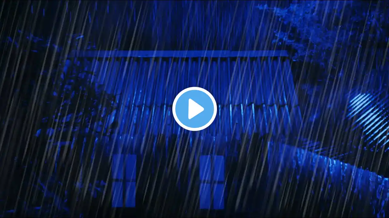 Relaxing Rain & Thunder for Instant Sleep Calm Your Mind with Rain Sounds Tonight