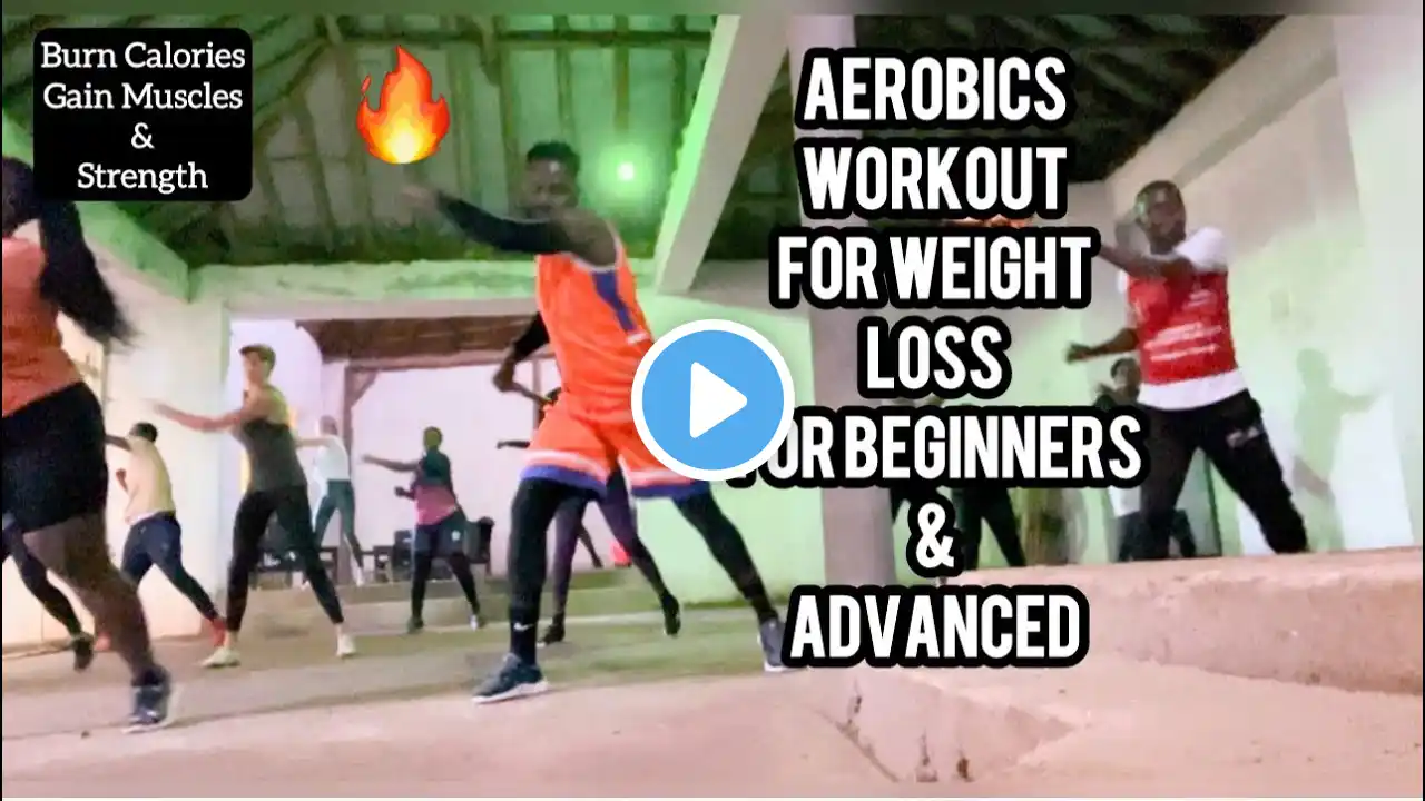 Aerobics Workout for weight loss for beginners & advanced| Aerobics Dance for Belly Fat Loss