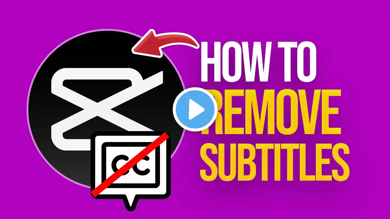 How to remove Subtitles in Capcut PC & Mac (2024) Easy Tutorial