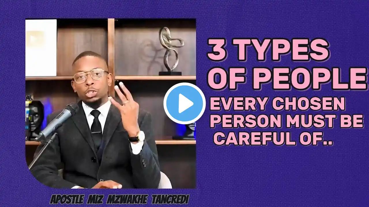 FULL VIDEO: 3 KIND OF PEOPLE EVERY CHOSEN PEOPLE MUST BE CAREFUL OF #spiritualgrowth