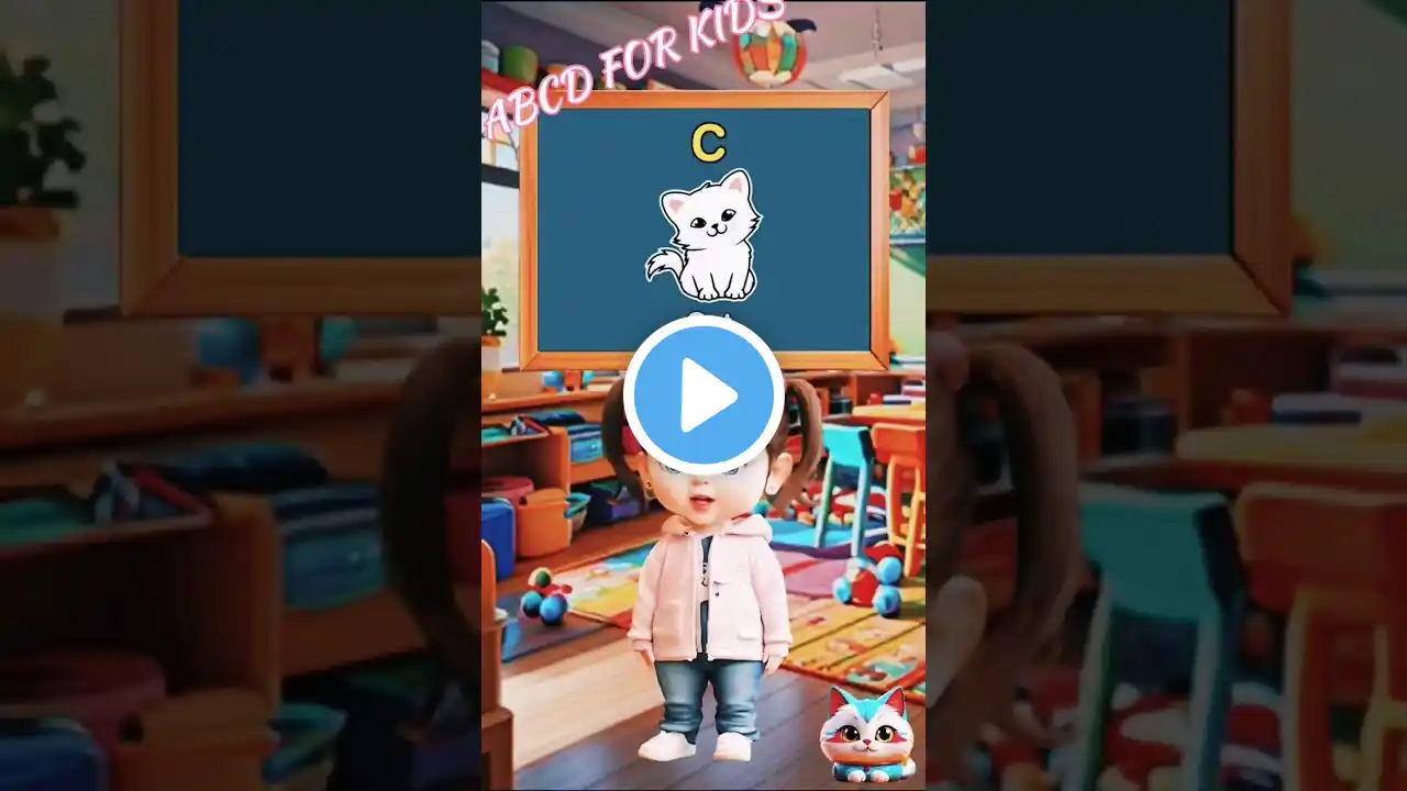 ABCD learning for kids , ABC Song  #Shorts #Tranding  #Viral #Abc #Youtubeshorts