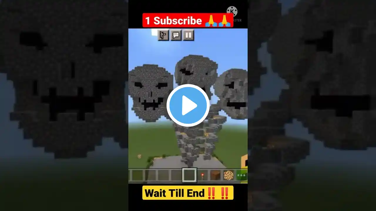 🔥 FOUND BIG MONSTER IN MINECRAFT 🔥😱😂||#shorts #technogamerz #carryminati #minecraft #1000subscriber