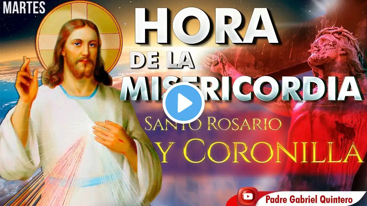 🩸 CORONILLA DE LA DIVINA MISERICORDIA de hoy martes 25 de febrero de 2025 | HORA DE LA MISERICORDIA