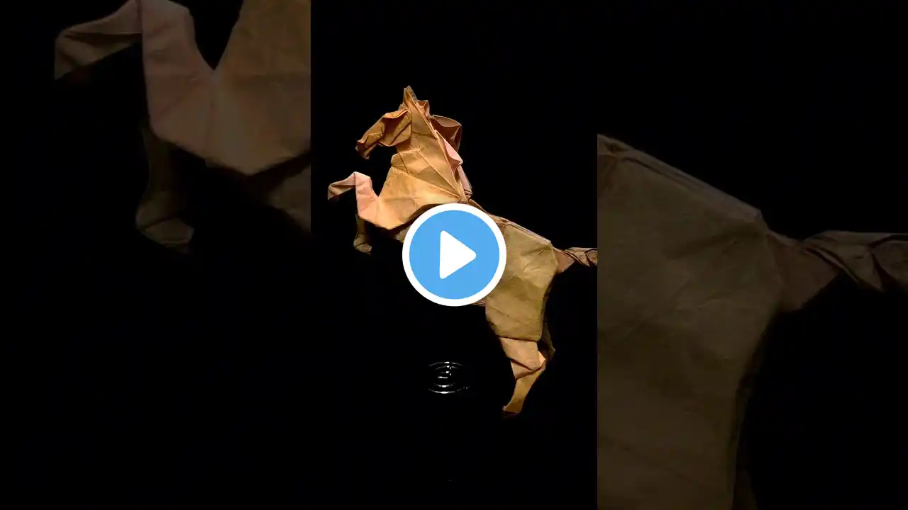 Super Complex origami Horse (Potential) #shorts