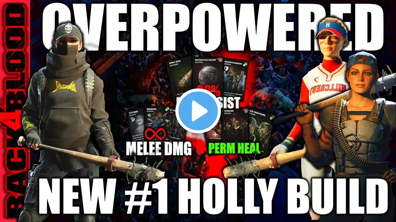 Back 4 Blood | OGRE KILLER HOLLY BUILD: No Hope/Nightmare INSANELY OP - in 2 minutes