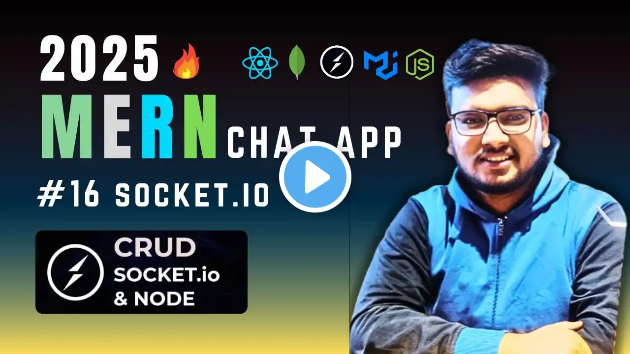 #16 Socket.io - Node JS | MERN Chat Application in Socket.io | Chat App