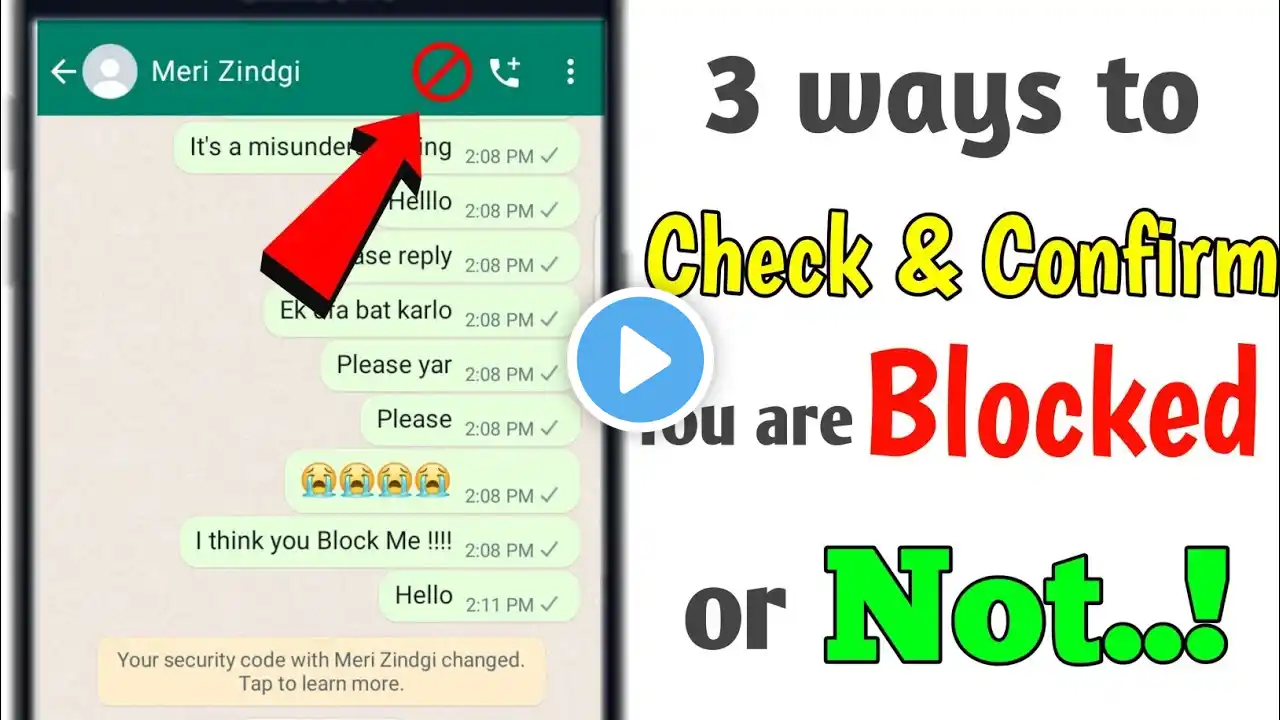 How to check if someone Blocked you on WhatsApp