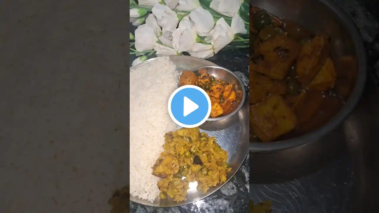 Rice with paneer & cabbage #youtubeshorts #shortsfeed #trending #shorts #short #viralshort #viral