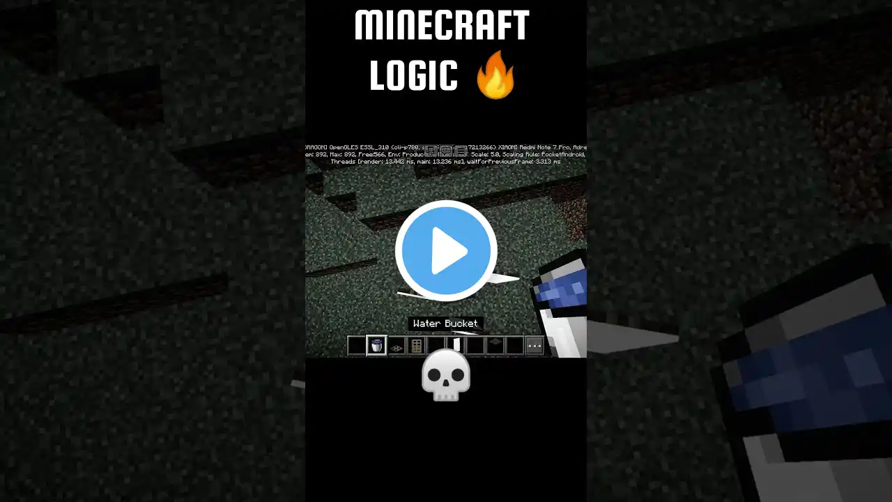 Minecraft illogical Things pt 1 #shorts #minecraft #minecraftshorts