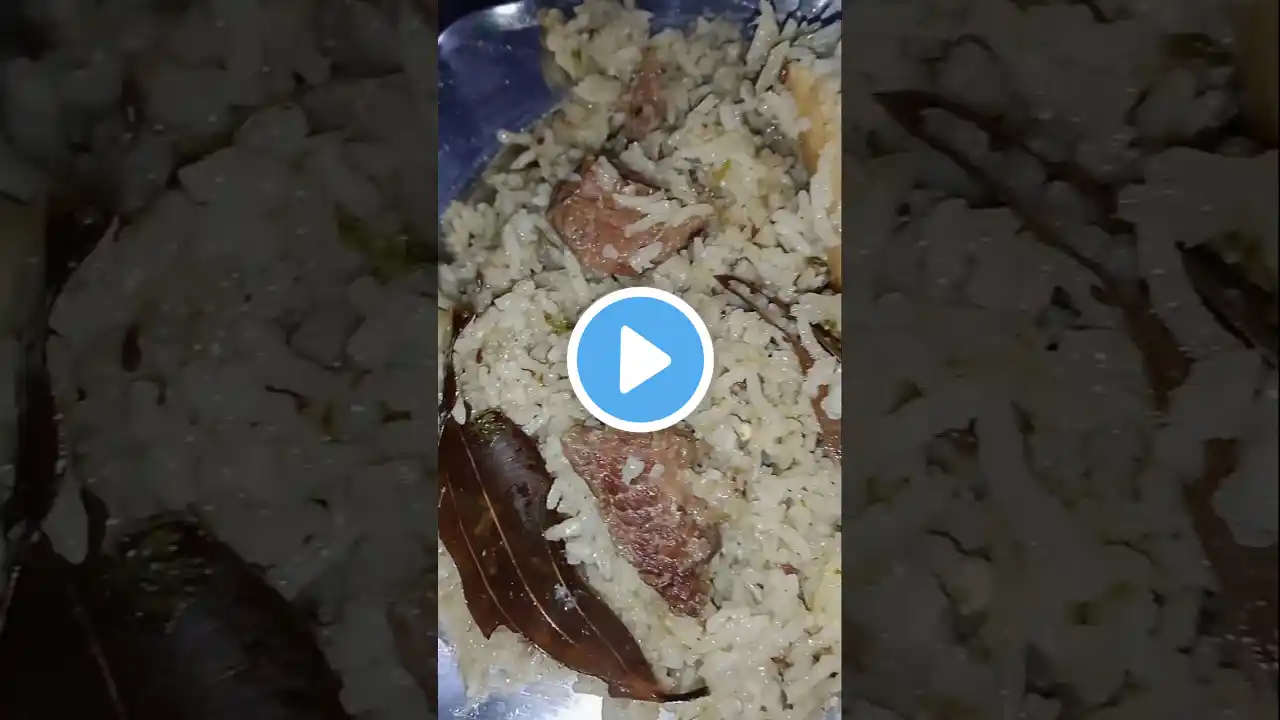 Chatpata Mutton Pulao😋🤤 #trendingvideo  #shortvideo  #viralvideo