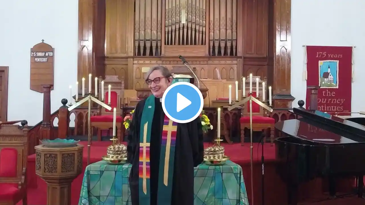 Twenty fifth Sunday after Pentecost 2024 11 10